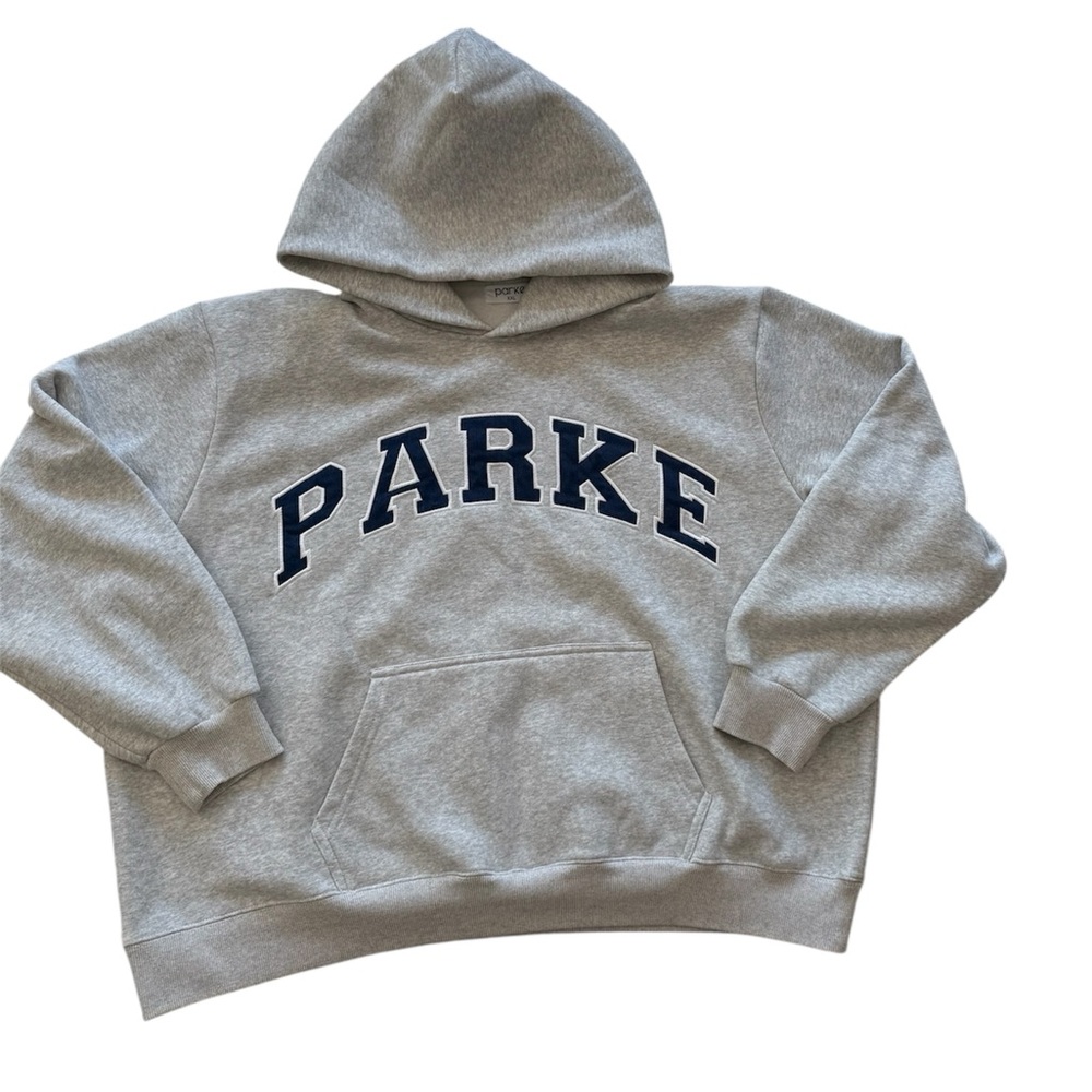Parke Hoodie XXL Navy (Denim) and Grey- perfect condition! Size XXL